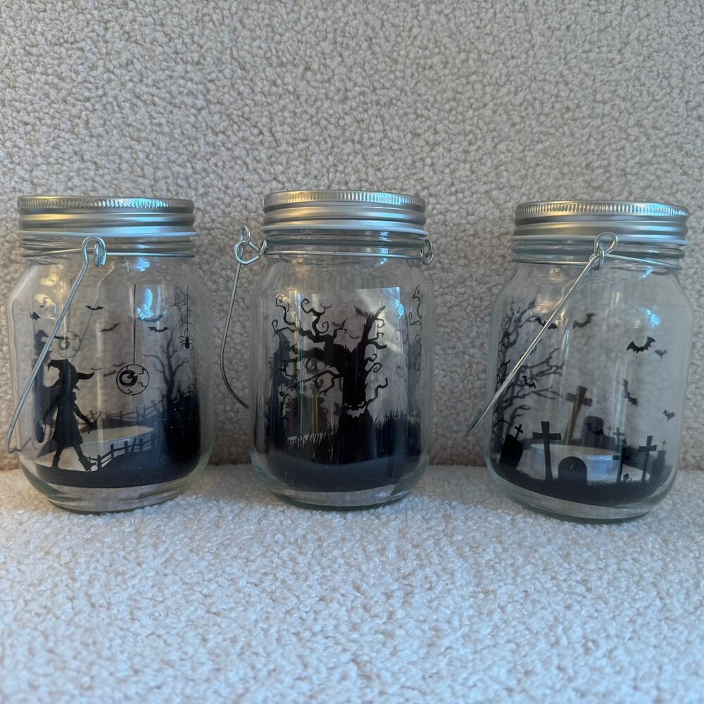 Set of 3 Halloween Lanterns